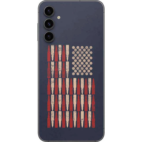Blue Bullet American Flag Galaxy A14 5G Skin